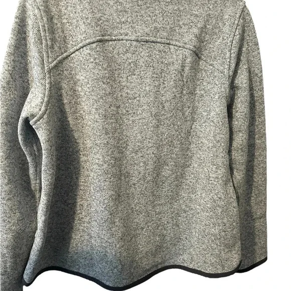 Lululemon size 8 New without tags gray knit zipper jacket - Picture 2 of 3